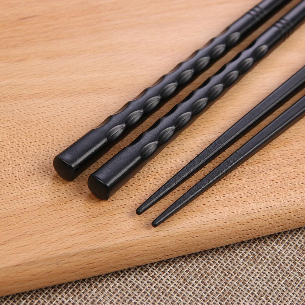 Suyo 1pasang Sumpit Sushi Hadiah Sumpit Portable Non-slip