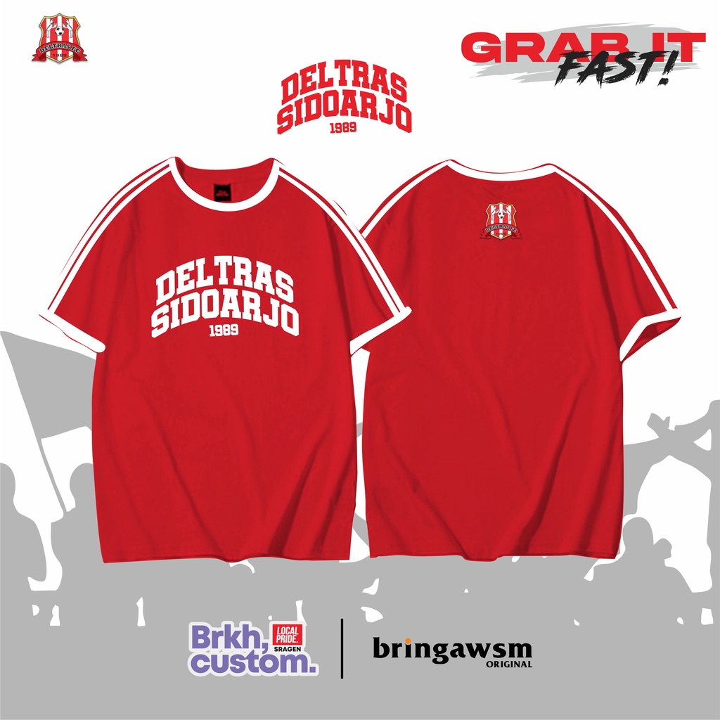 D5 KAOS DELTRAS SIDOARJO DELTAMANIA FOOTBALL FANS KAOS CASUAL KAOS SUPORTER KAOS BOLA KAOS DISTRO KAOS AWAYDAYS BRKHCUSTOM