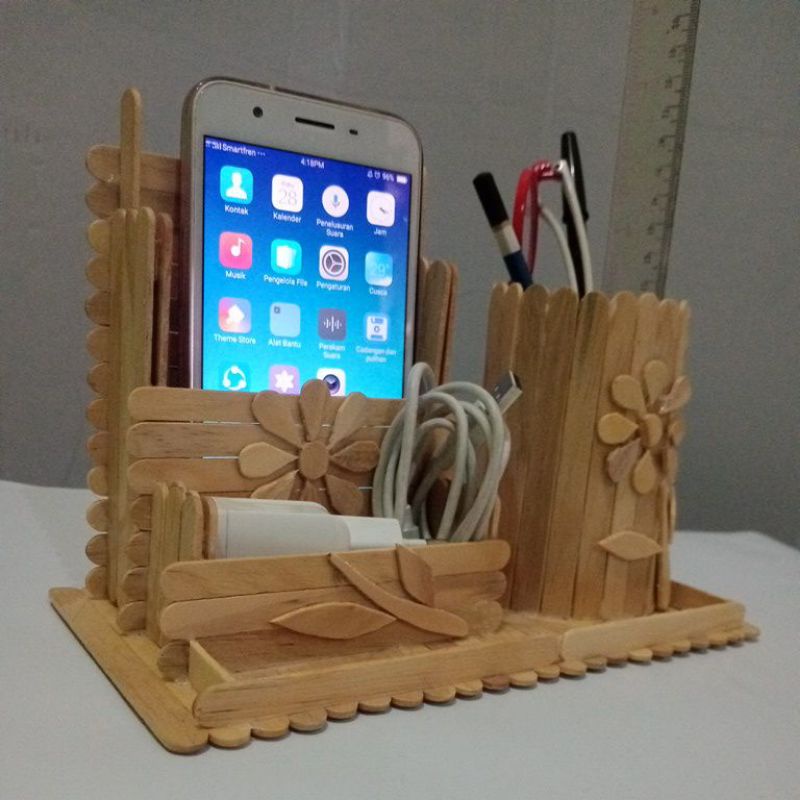 

tempat hp pensil ATK stik es krim