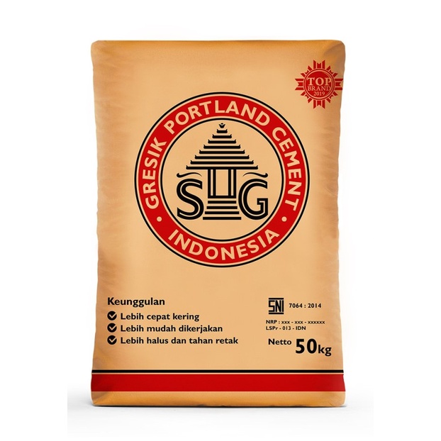 Semen Gresik 50Kg (1DO = 160Sak) TANGERANG