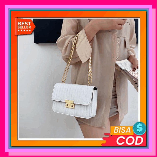 Tas Shoulder Wanita Sekolah Kuliah Kerja Traveling Korea Fashion Simple Elegan Casual Kekinian Terba