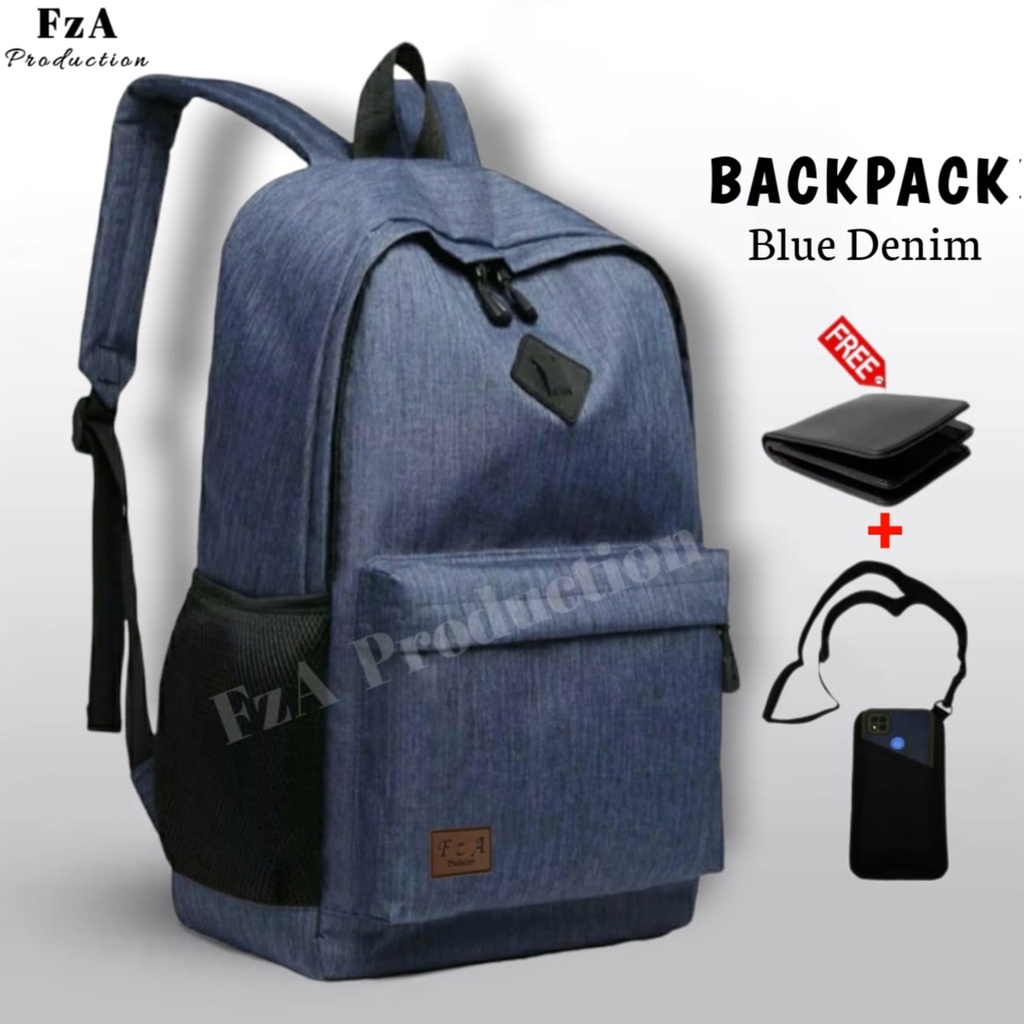 Big Promo..Tas Ransel Distro sekolah kuliah Kerja Pria Wanita Tas Ransel Laptop Original - FzA