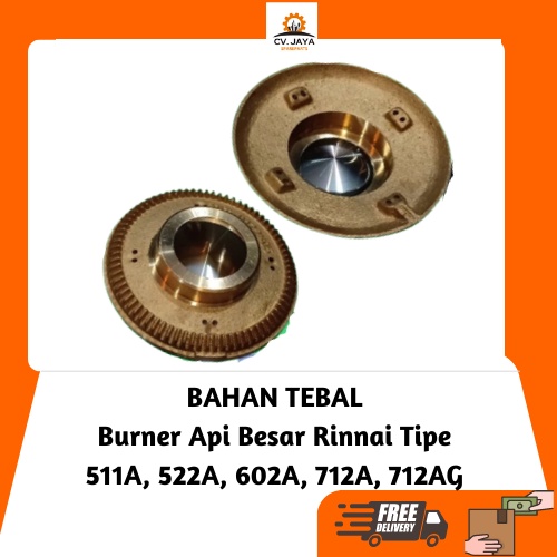 Jual Burner Kuningan Kompor Gas Rinnai Besar Ri A Ri A A Kuningan Sumbu Burner