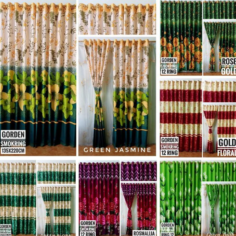 GORDEN PINTU JENDELA SMOKERING 12 LUBANG GORDEN JENDELA KORDEN MOTIF KARAKTER MURAHHHH...,,,,,