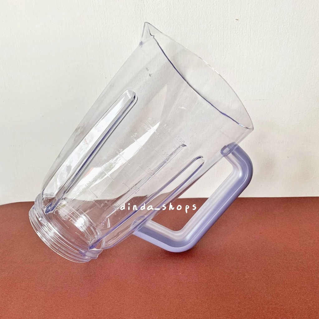 Gelas Jus Blender Philips HR 2221 2222 2223 Glas Jar Tabung Plastik Philips