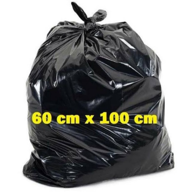 Plastik Sampah hitam 60x100