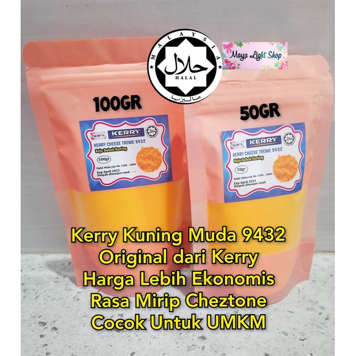 Kerry cheztone 50gr 100gr Halal murah keju bubuk cheeze powder saus keju cheese sauce original