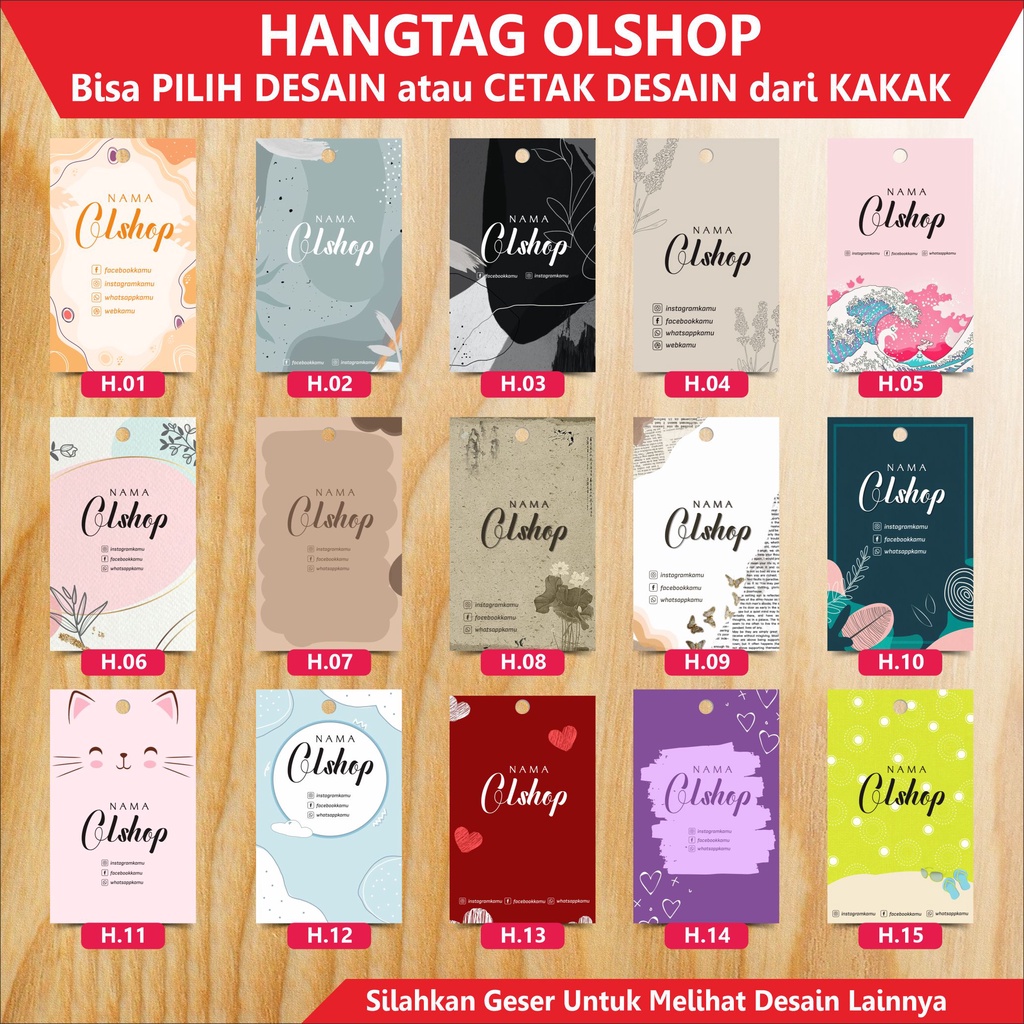 

HANTAG BAJU MURAH| LABEL HANDTAG| HAND TAG OLSHOP| GANTUNGAN HANGTAG | HANTAG CUSTOM