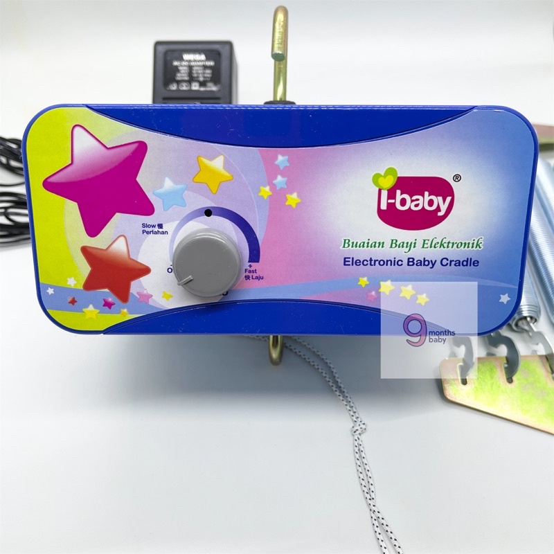 Makassar - Ayunan Listrik/Elektrik Bayi IBABY BINTANG STAR ORI MALAYSIA