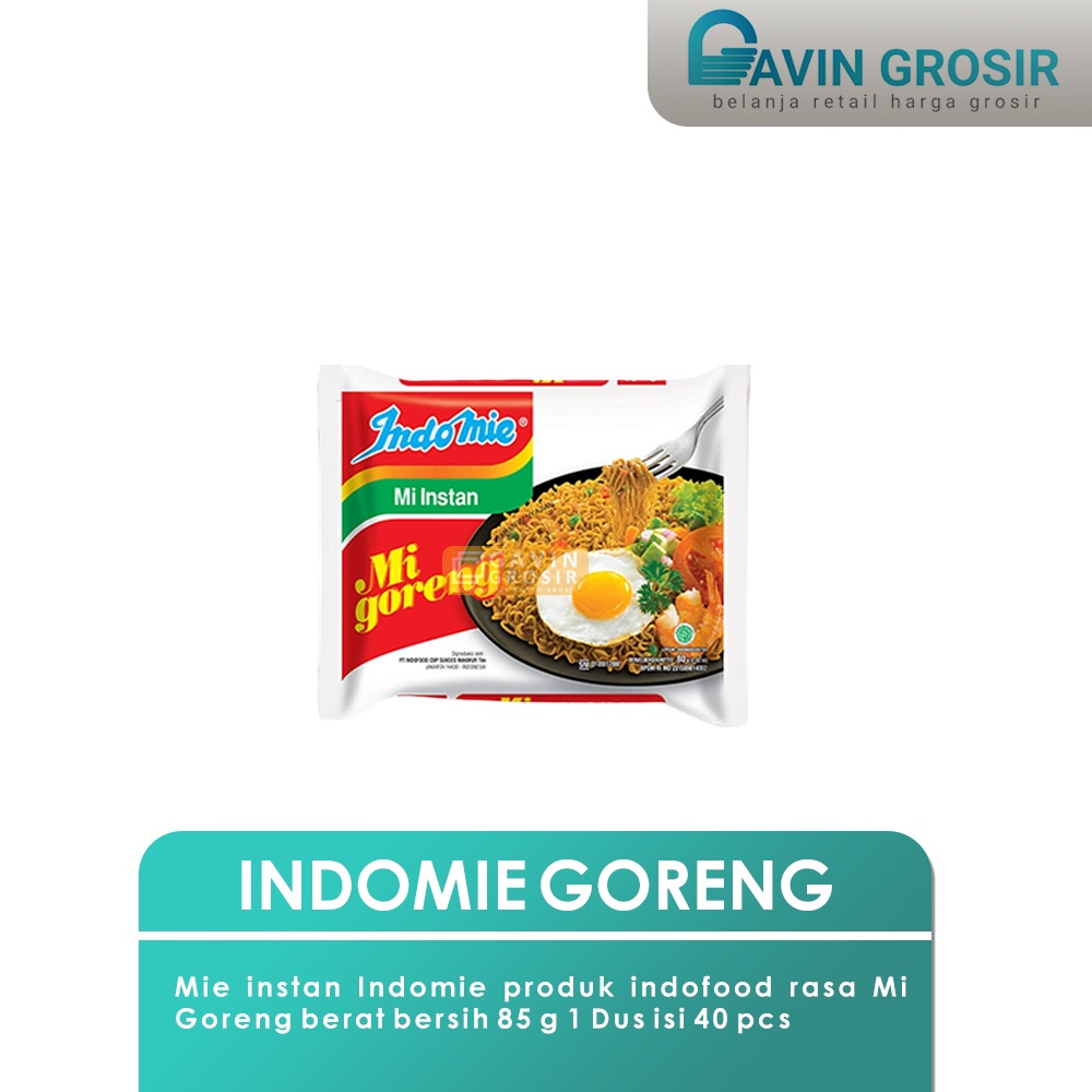 

Mie Instan Indomie Goreng (ecer)