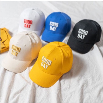 TOPI BASEBALL ANAK BOORDIR GOOD DAY / TOPI ANAK KEREN / BAHAN TEBAL DAN LEMBUT /  BOORDIR RAPI / NYAMAN DIPAKAI COCOK UNTUK ANAK CEWEK COWOK UNIZEX