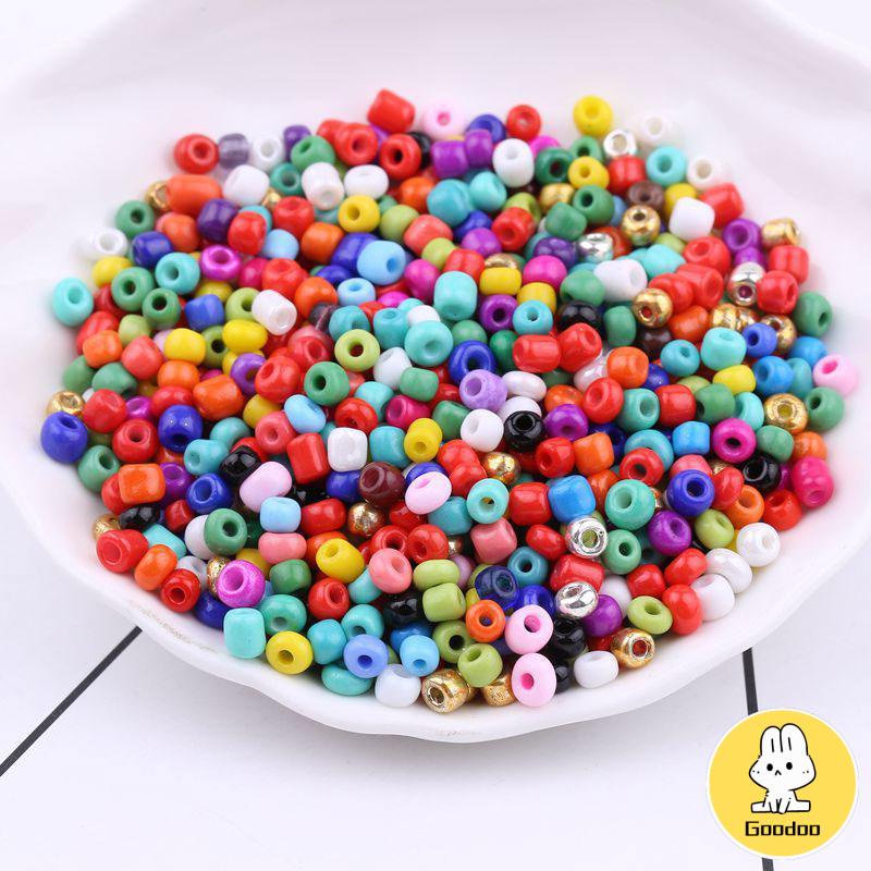 Mute Pasir / Glass Beads / Mute / Manik Manik Kecil / Bahan Aksesoris / kerajinan Tangan -Doo