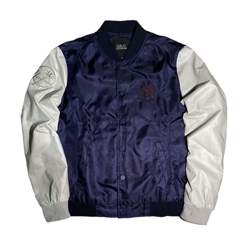 MLB YANKEES leather varsity jacket