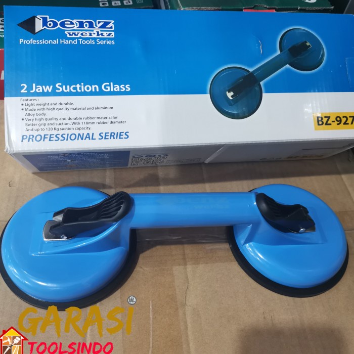 Kop kaca 2 kaki Benz 2 way suction cup 2 jaw