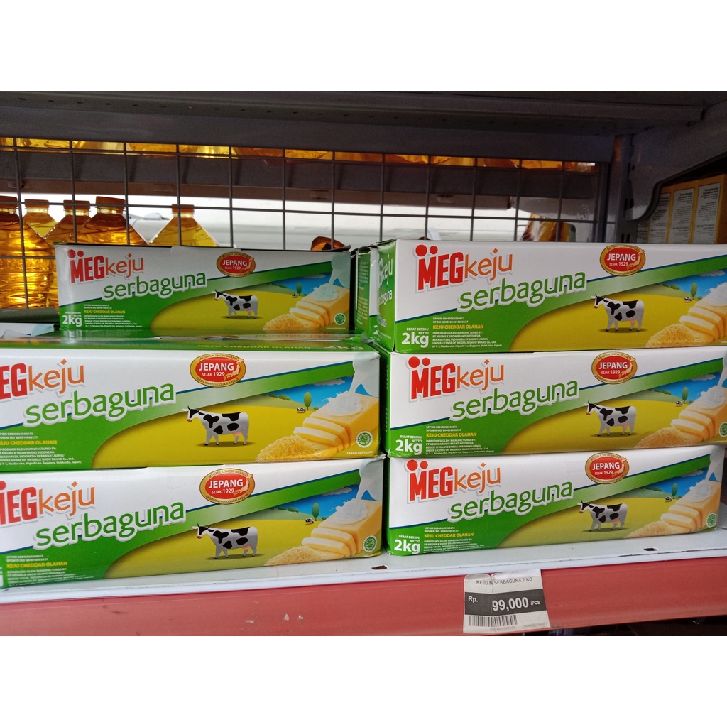 

MEG KEJU CHEDDAR 2 KG