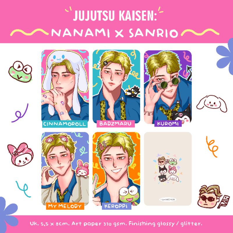 Jujutsu Kaisen: Nanami Kento x Sanrio Photocard