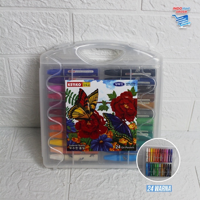 

INDOMART KENKO COLOR PENCIL PENSIL WARNA PASTEL OIL