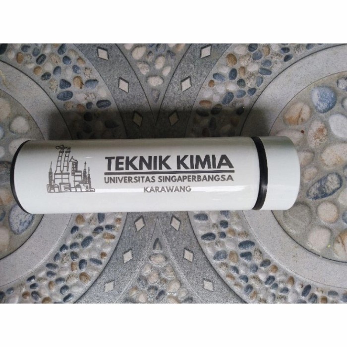 Botol Minum TUMBLR/TERMOS TEKNIK KIMIA UNSIKA - Putih(S9W1) Tumbler Minum Botol Minum Tumblr Sedotan