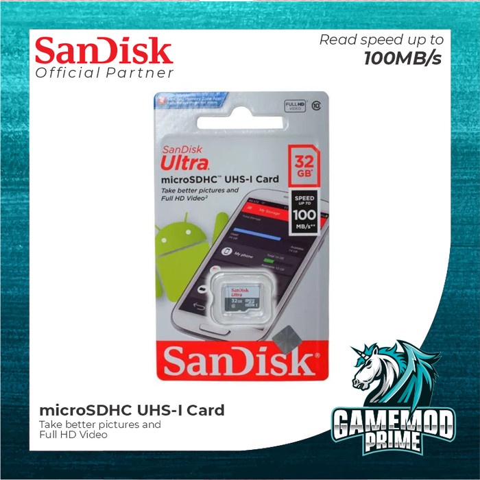 SanDisk Ultra MicroSD 100MB/s 16 32 64 128 GB 16GB 32GB 64GB 128GB