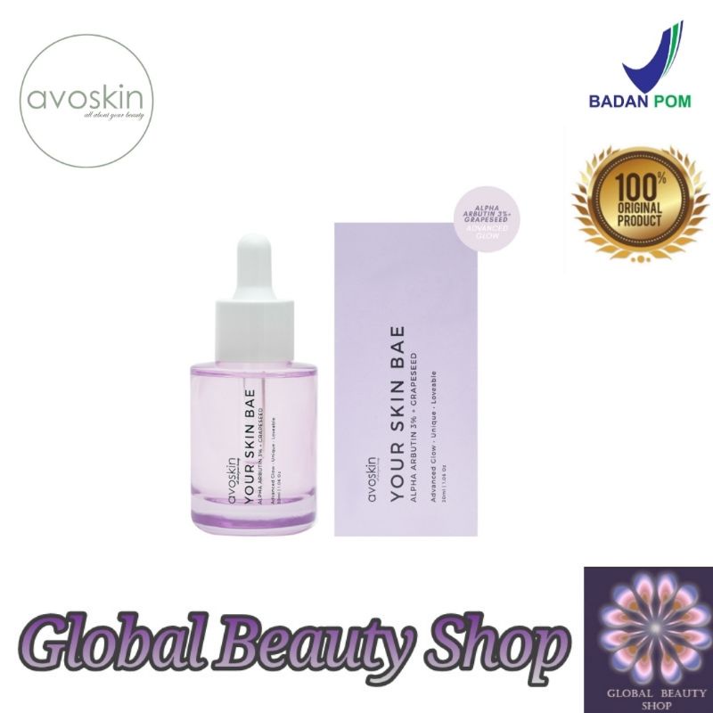 Avoskin Serum Your Skin Bae Alpha Arbutin 3% + Grapeseed