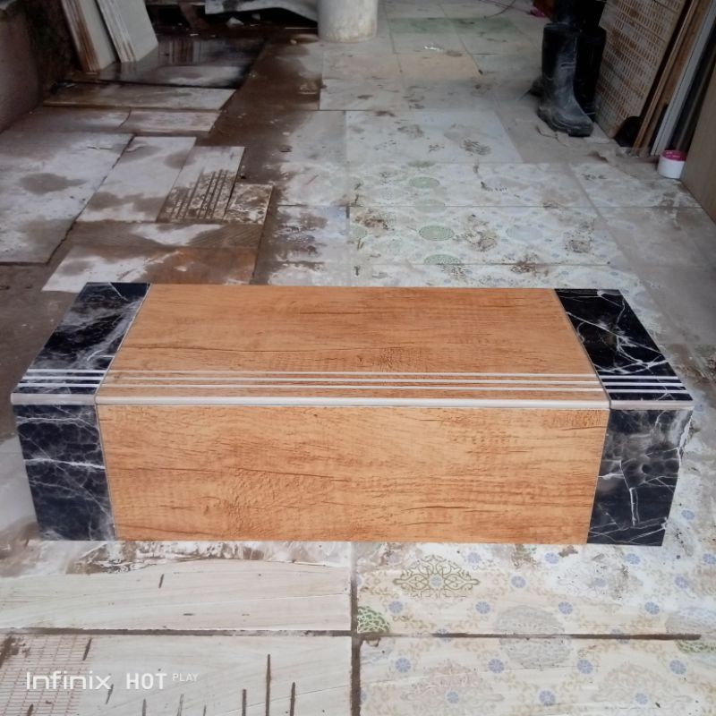 granit anak tangga kombinasi custom