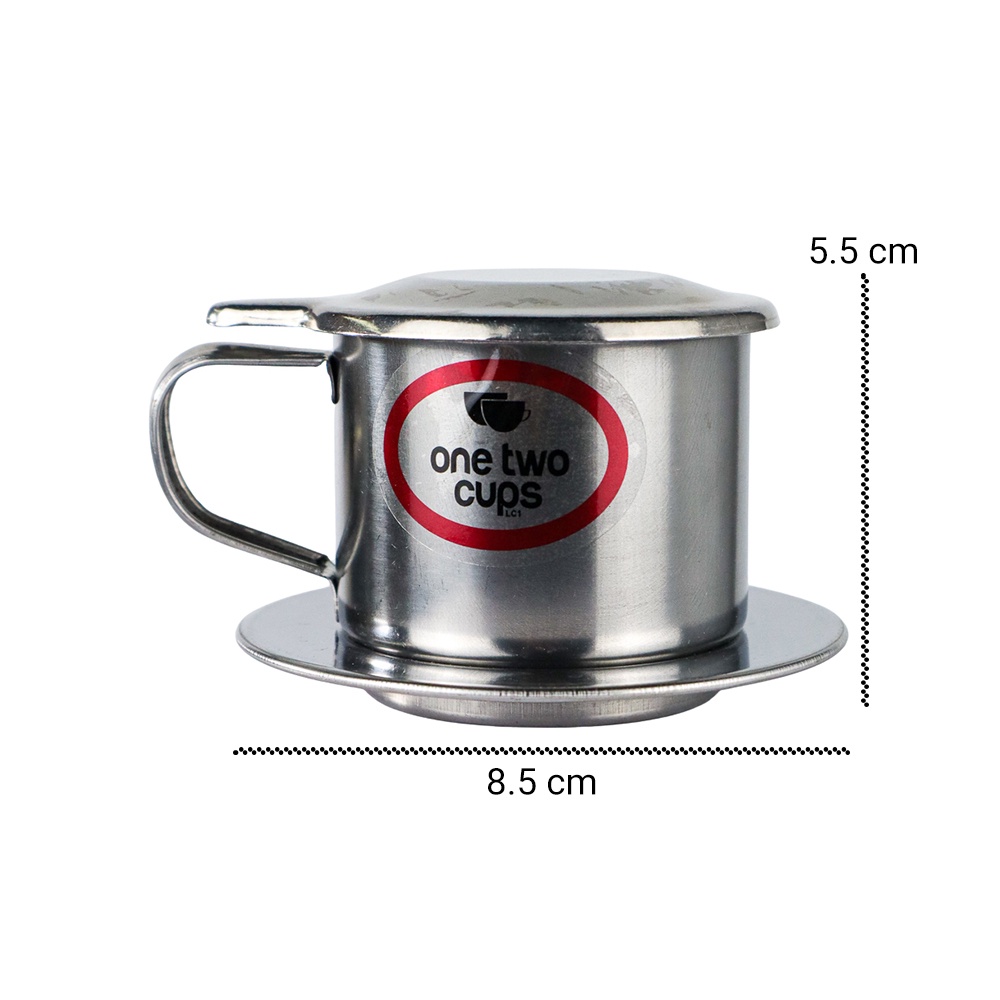 Filter Saring Kopi Vietnam Drip Coffee Drip Pot Stainless Steel 50ml 6 Quai 8.5 x 5.5 cm