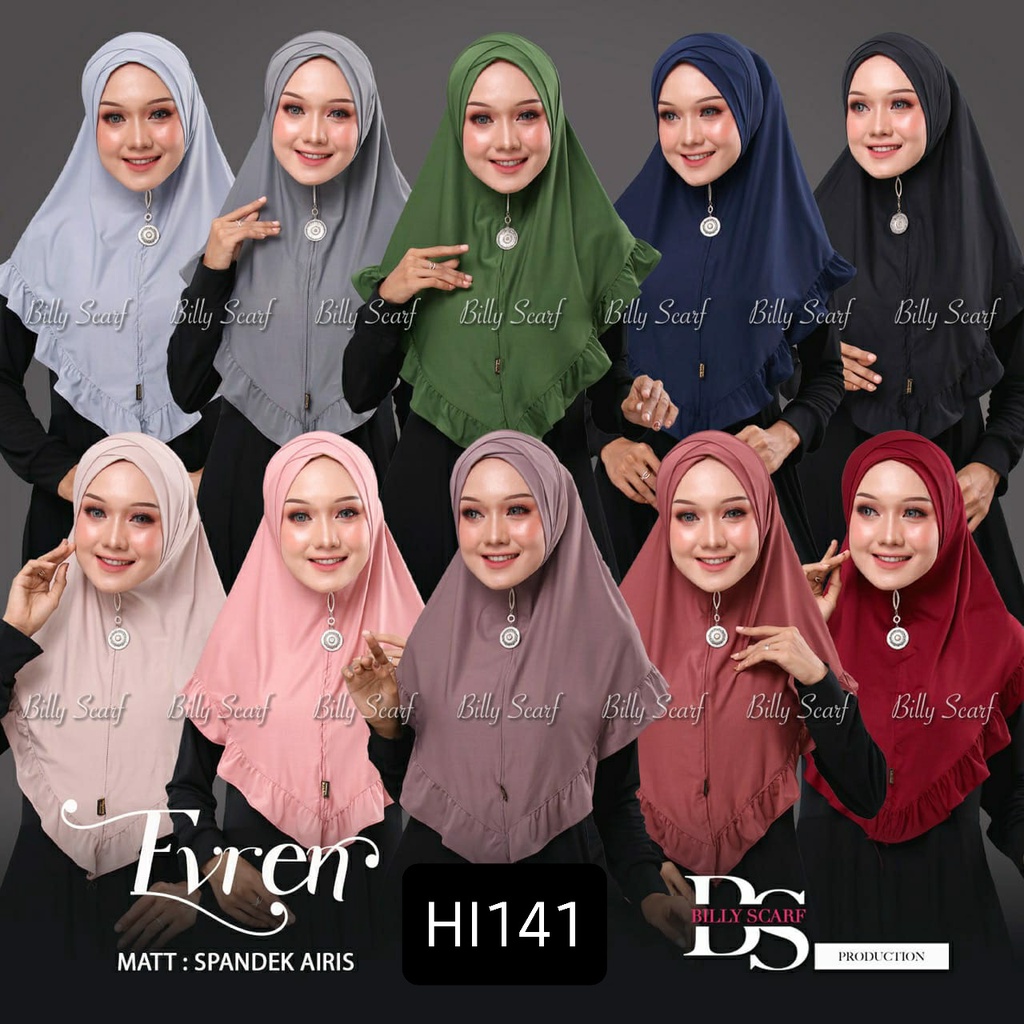 EVREN HIJAB INSTAN BY BILLY SCARF