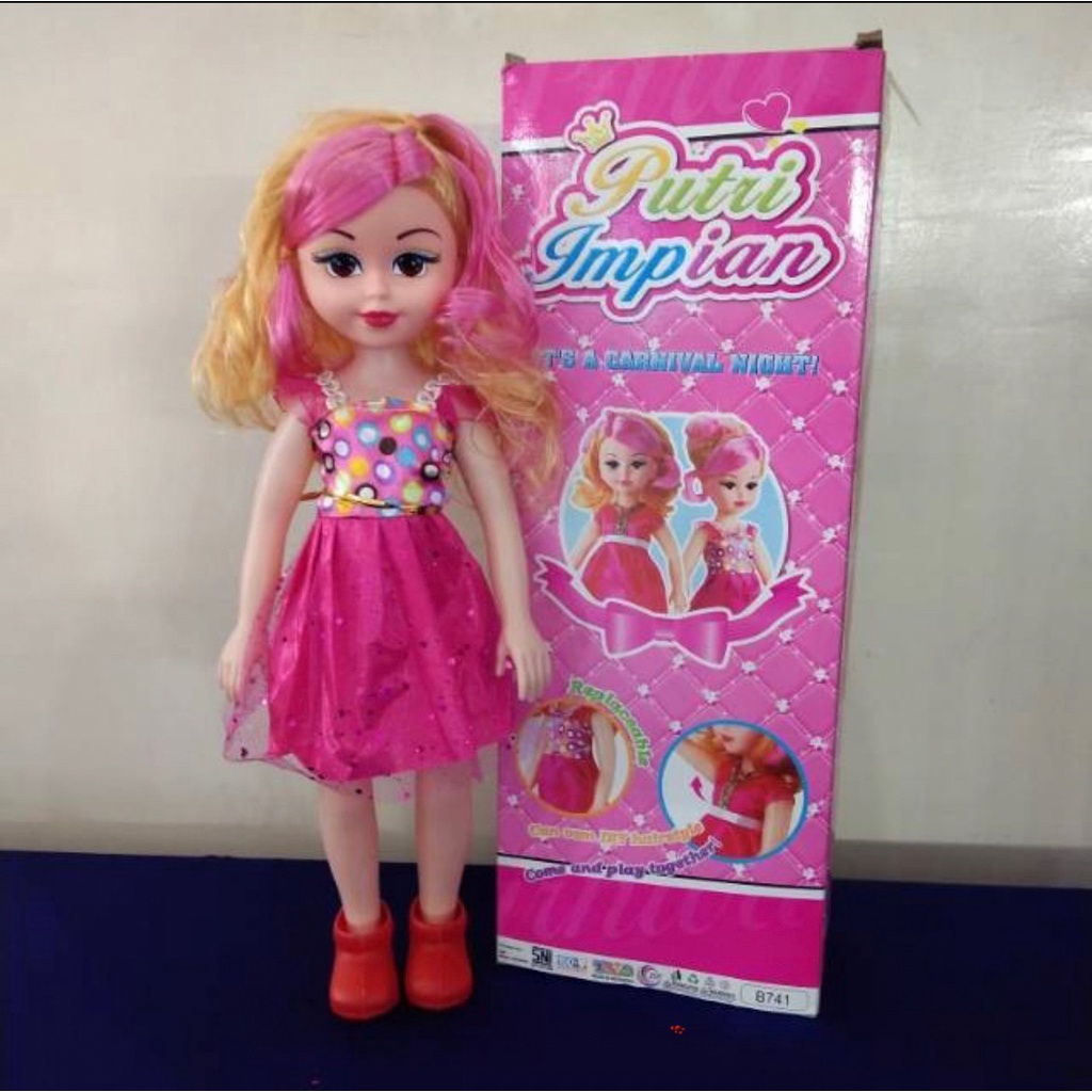 Boneka Jumbo putri impian box boneka hadiah anak premium PTR