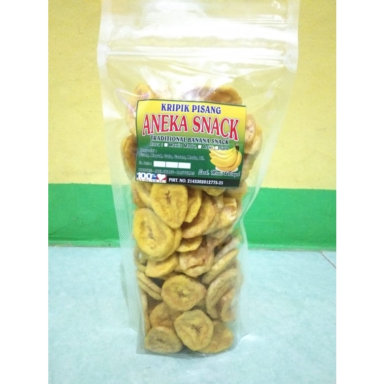 

Kripik pisang keripik pisang koin kripik pisang manis 500 gr