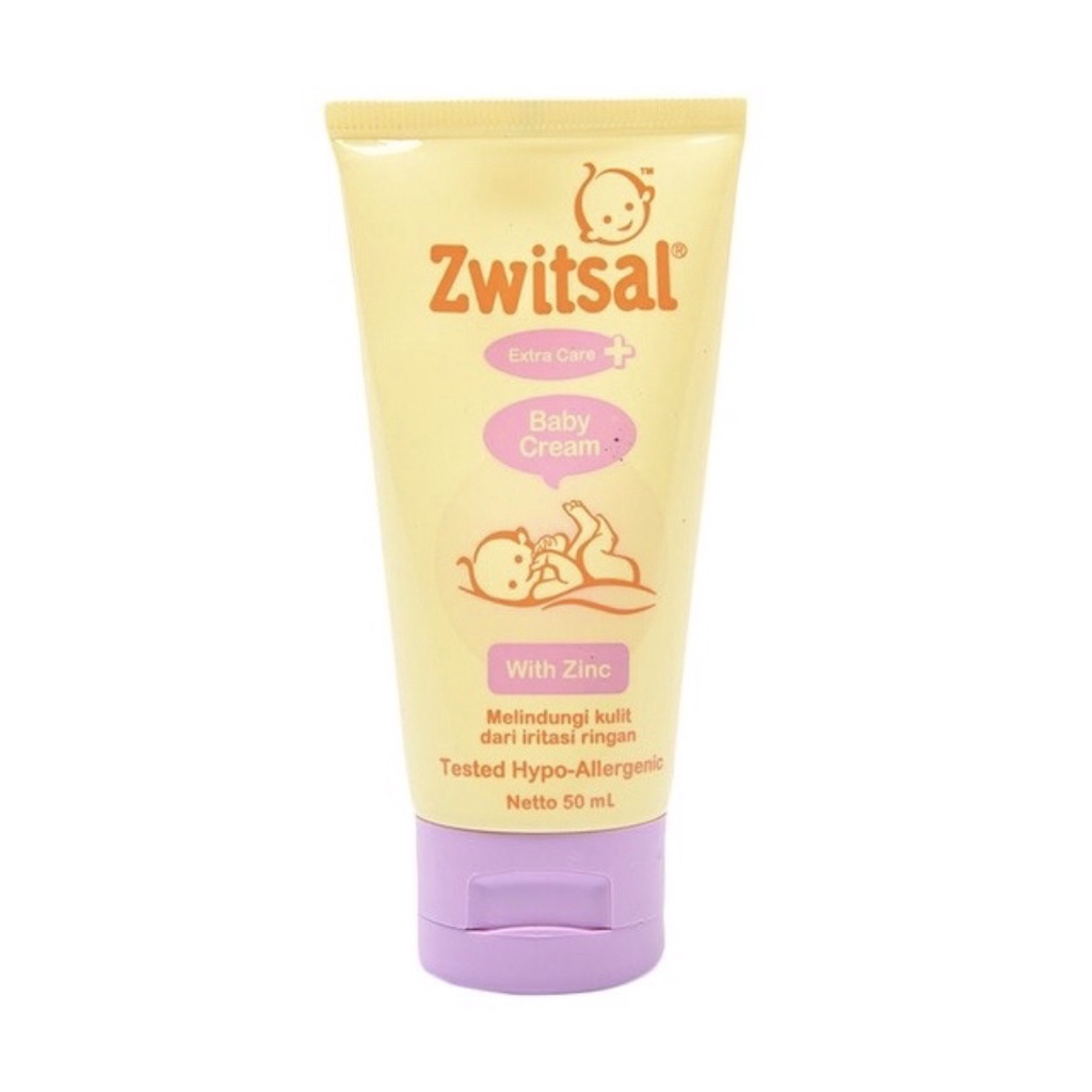 Jual Zwitsal Switsal Baby Cream extra care zinc 50 ml Shopee Indonesia
