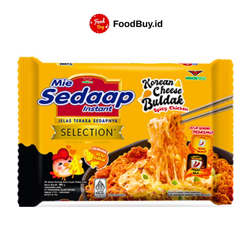 Jual Mie Sedaap Selection Korean Cheese Buldak Spicy Chicken 86 gr ...