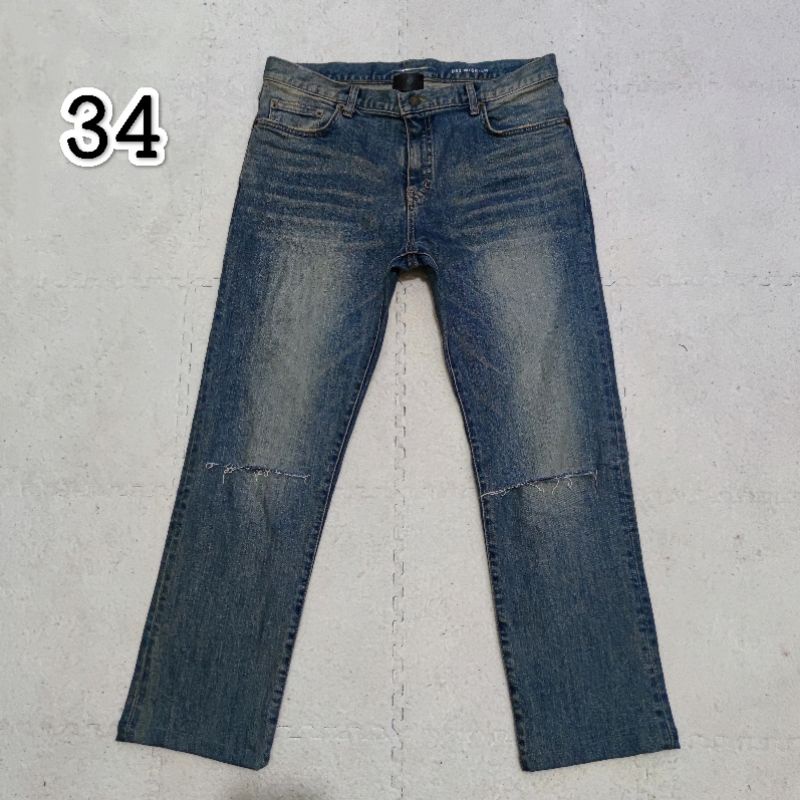 Saint Laurent Ripped Jeans