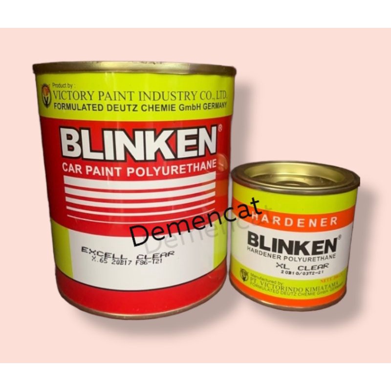 Clear Blinken Excel / vernis blinken