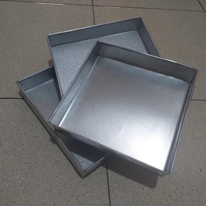 Loyang Kotak / Loyang Brownis / Loyang Kue ( 1 Set )