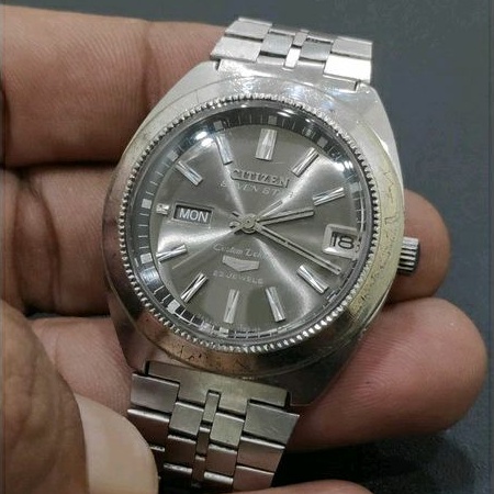 CITIZEN SEVEN STAR CUSTOM DELUXE 23J GN-3-S Circa 1970 RARE