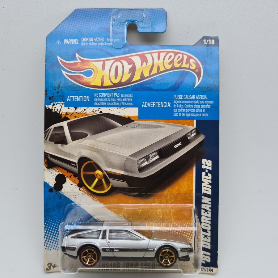 Hot Wheels '81 DeLorean DMC-12 - Faster Than Ever (FTE) aa