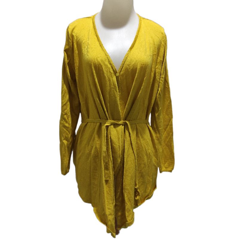 Limited edition with flandre cardigan kuning wanita free size
