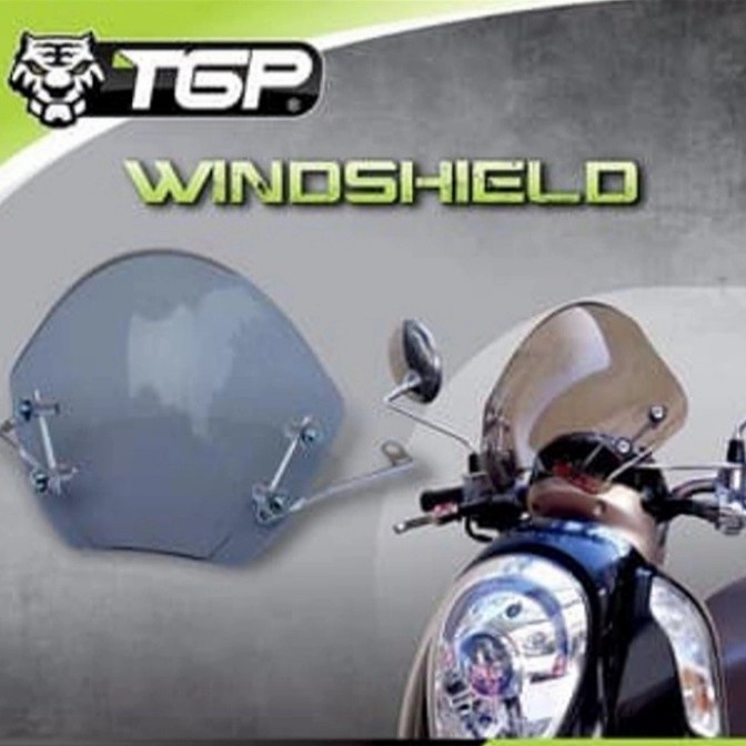 Tgp Visor Tameng Angin Scoopy Fino Genio Windshield Tgp