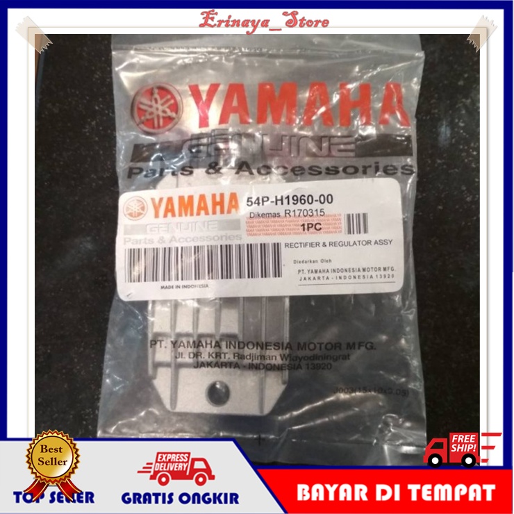 ORIGINAL YGP Kiprok Rectifier Regulator Motor Yamaha Mio M3 J Soul GT 115 Fino FI Xeon 54P Original 