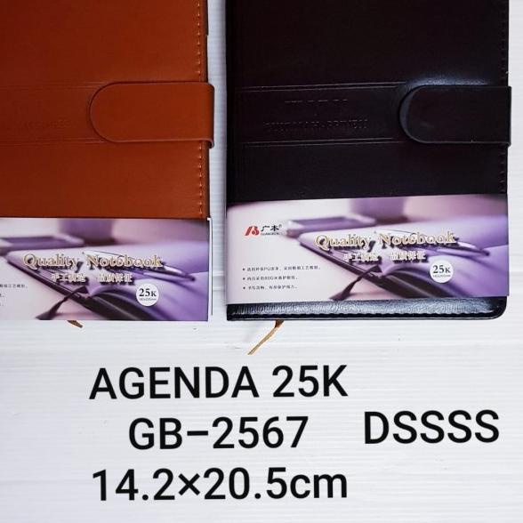 

buku agenda 25k ukuran 14,2cm×20,5cm isi152 lembar cover kulit elegan