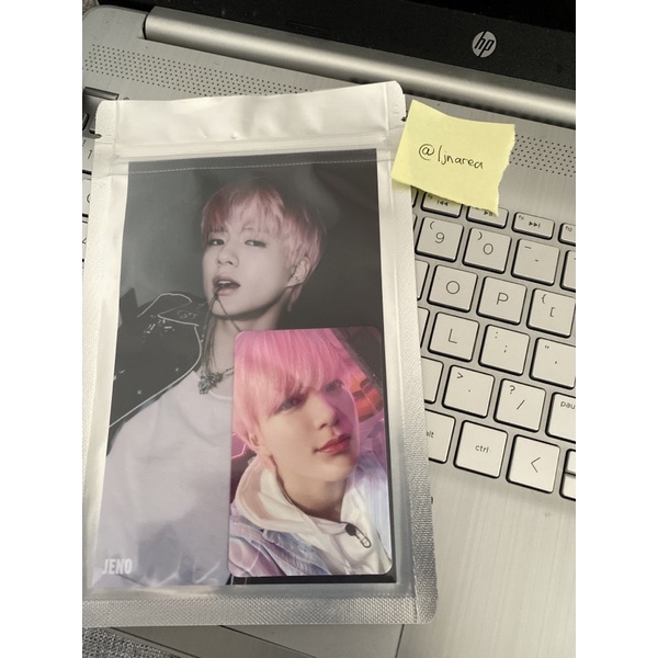 JENO 4x6 PHOTO + PHOTOCARD SET GLITCH MODE FULL SET