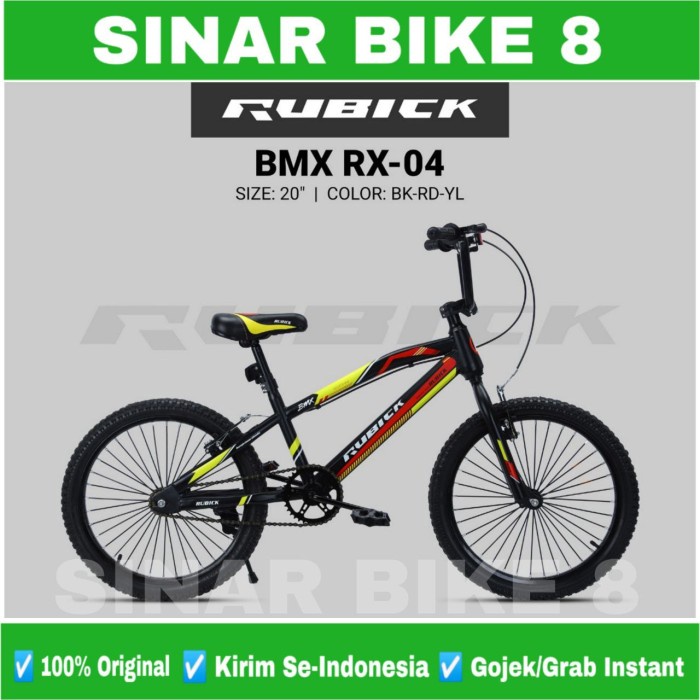 Sepeda Anak Laki Ukuran 20 Inch BMX RUBICK RX 04