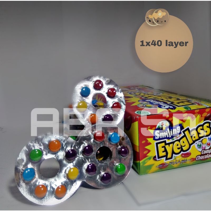 

Permen Kacamata Smilling Eyeglass Candy Permen Kacamata