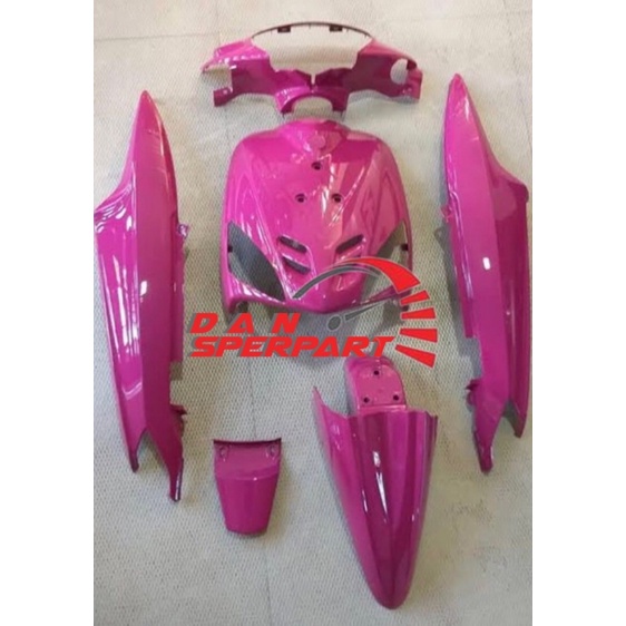 full body halus mio sporty costum waran pink