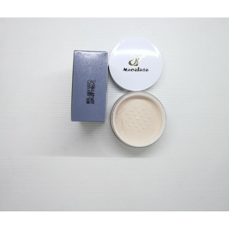 Loose Powder Bedak Padat Macalana UvTwo Way Cake Macalana Loose Powder Bedak Macalana