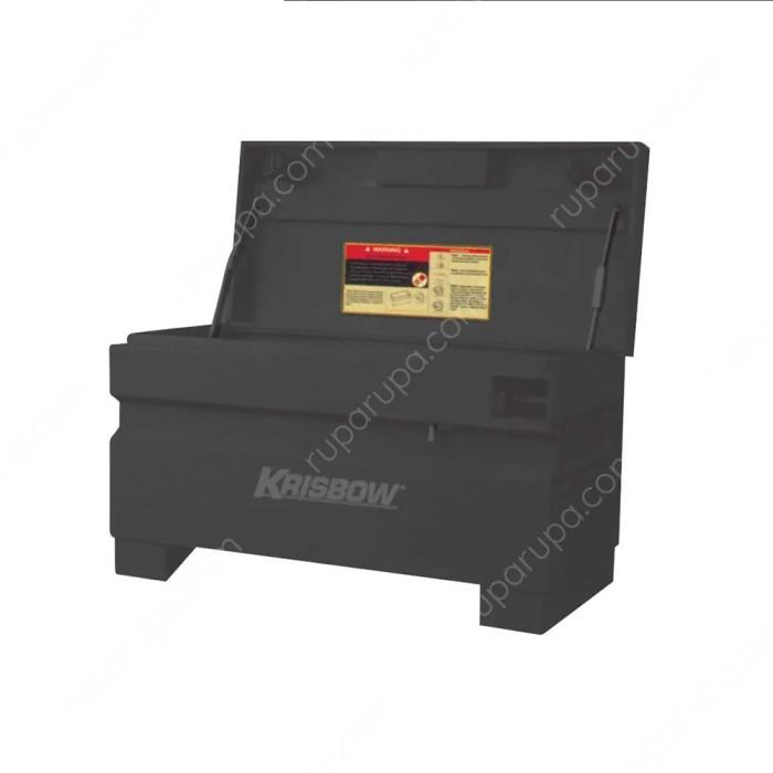 Krisbow Jobsite Kotak Perkakas Besi Tool Box Besar 122X61X72 Cm Original