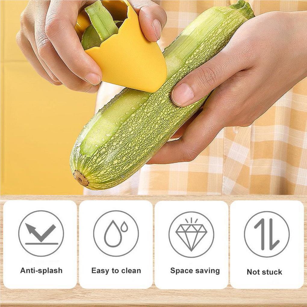 2pcs Peeler Praktis Multifungsi Mini Portable Pengupas Buah Parutan Kentang Alat Perlengkapan Gadget Dapur