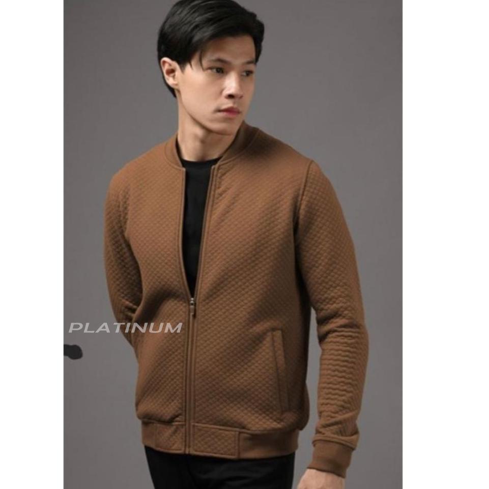 Outerwear Jaket Comfy Platinum World l Jaket Bomber Comfy Model HeyMale Original Quality