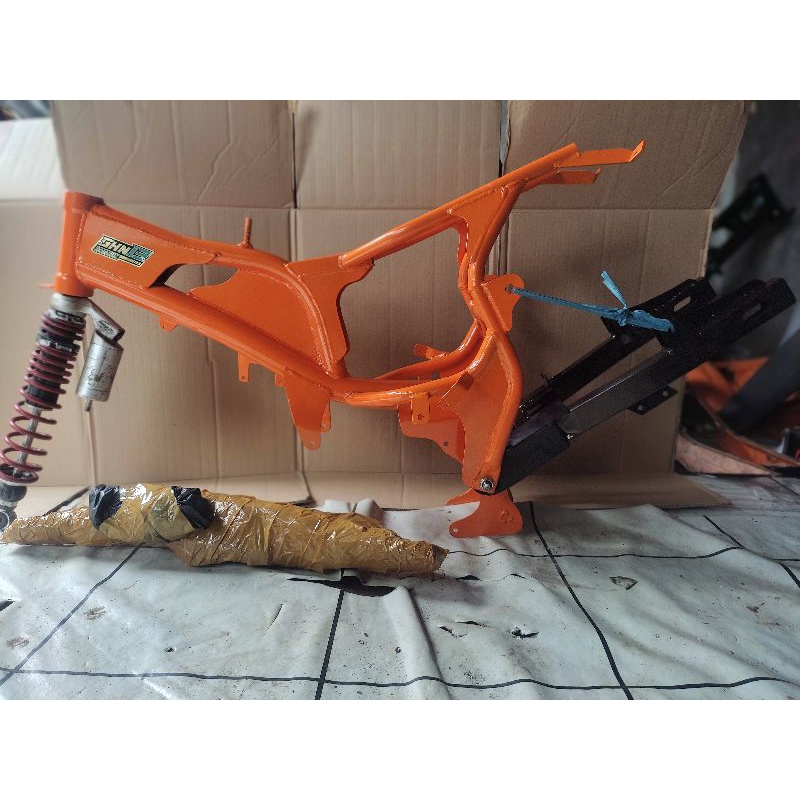 Frame Gtx bebek modi Body ktm85 2020+swing arem
