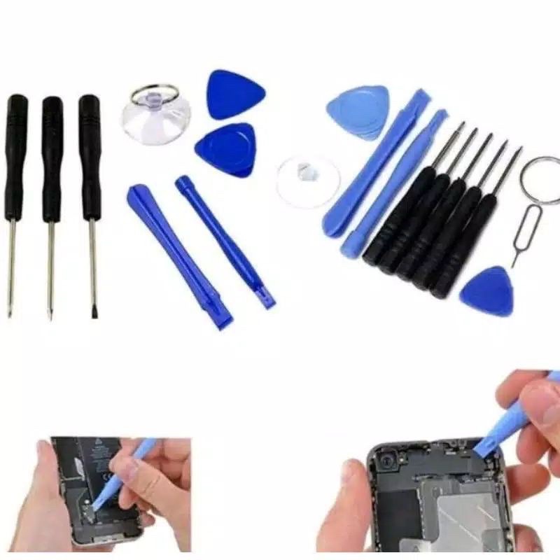 Obeng Set Hp Alat Reparasi Bongkar Handphone - Obeng Hp Murah 6in1